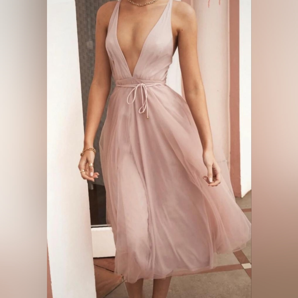 Beautiful pink dress